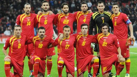 Đội hình mạnh nhất của đội tuyển Montenegro