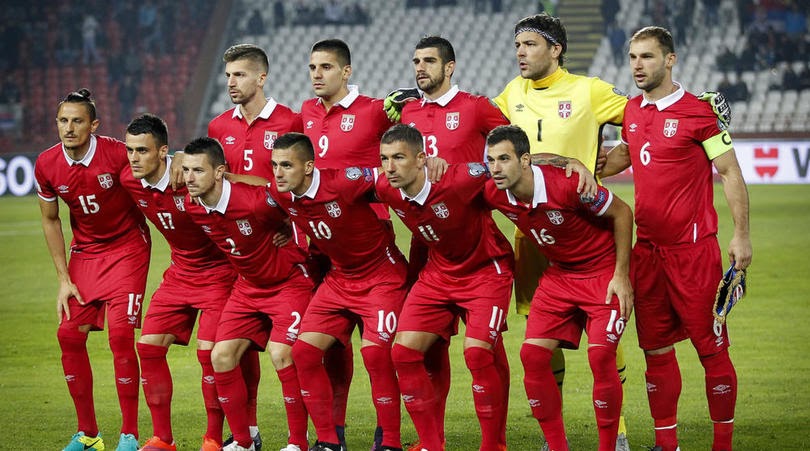 Đội hình mạnh nhất của đội tuyển Serbia