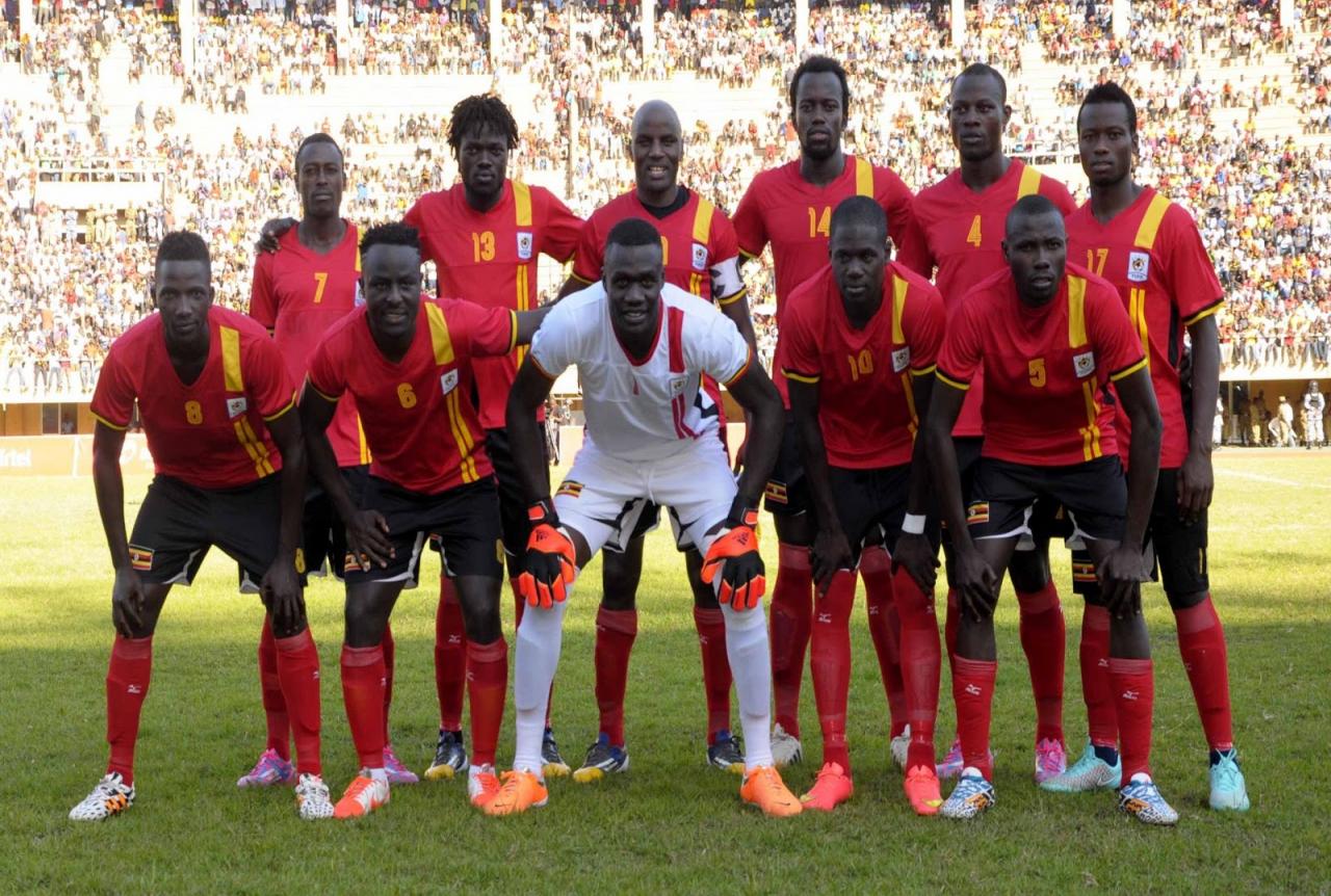 Đội hình mạnh nhất của đội tuyển Uganda