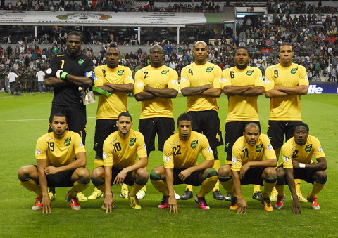Những chàng trai của đội tuyển bóng đá Jamaica