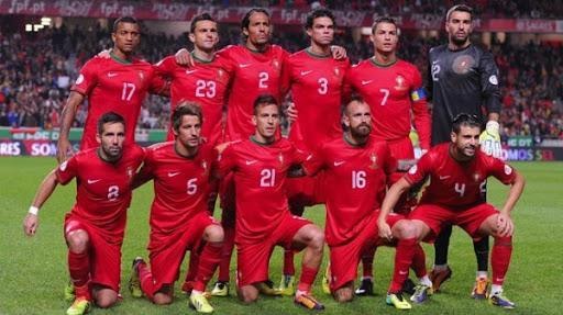Hình ảnh đội tuyển Bồ Đào Nha tham dự World Cup 2020