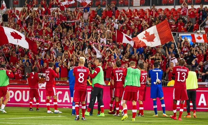 Một trận đấu thắng lợi của đội tuyển Canada